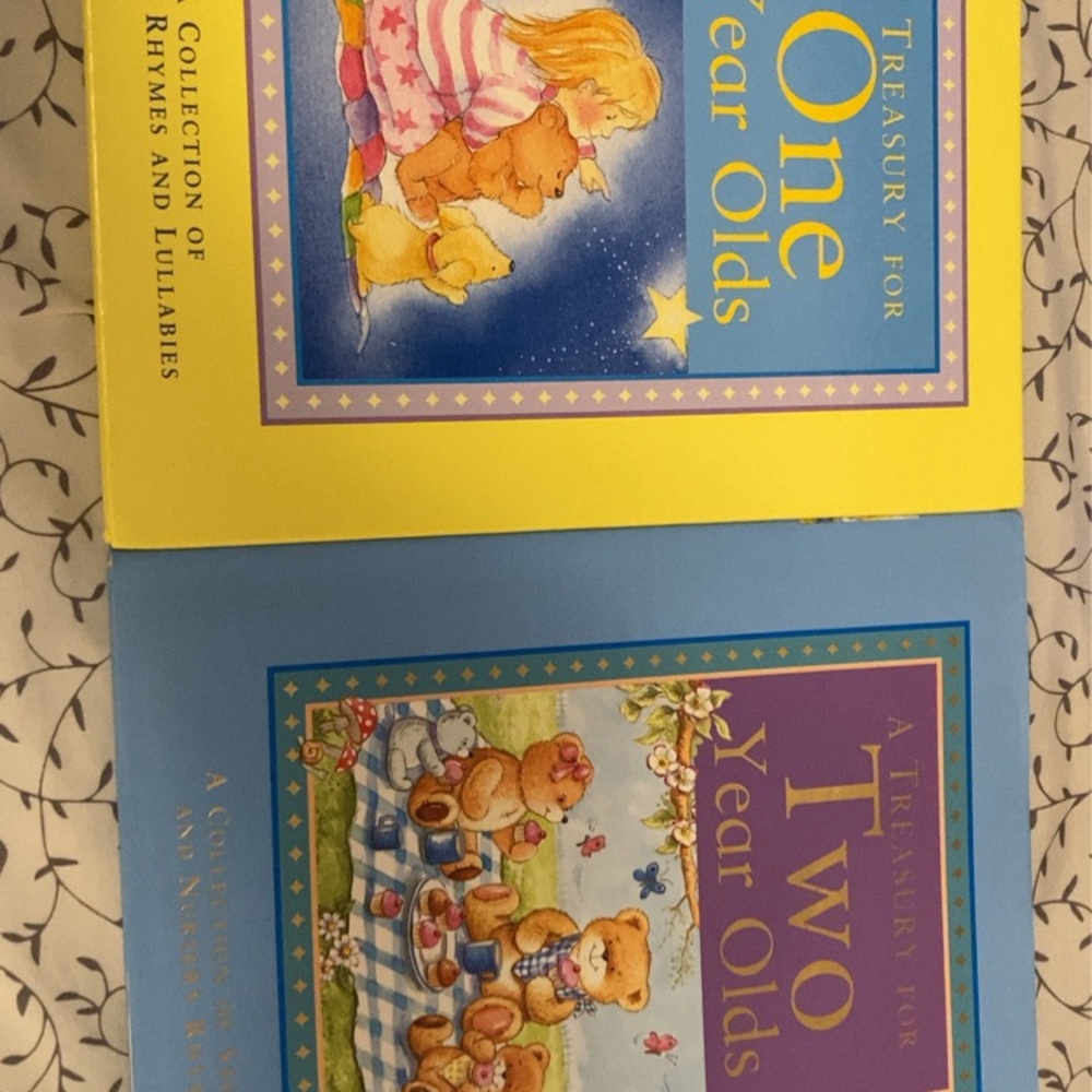 Children's Treasury Book Set - Blue and Yellow